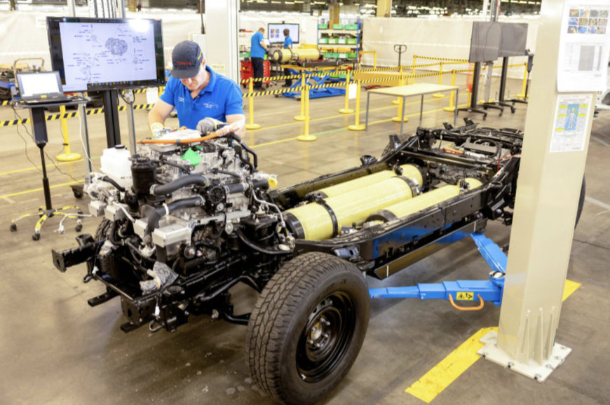 Toyota presenta un prototipo de Hilux con pila de combustible de hidrógeno